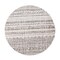 World Rug Gallery Geometric Boho Area Rug 6' 6'' Round Gray MON843GRAY6RND - alternate 5